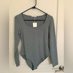 New Mangopop Medium gray bodysuit
